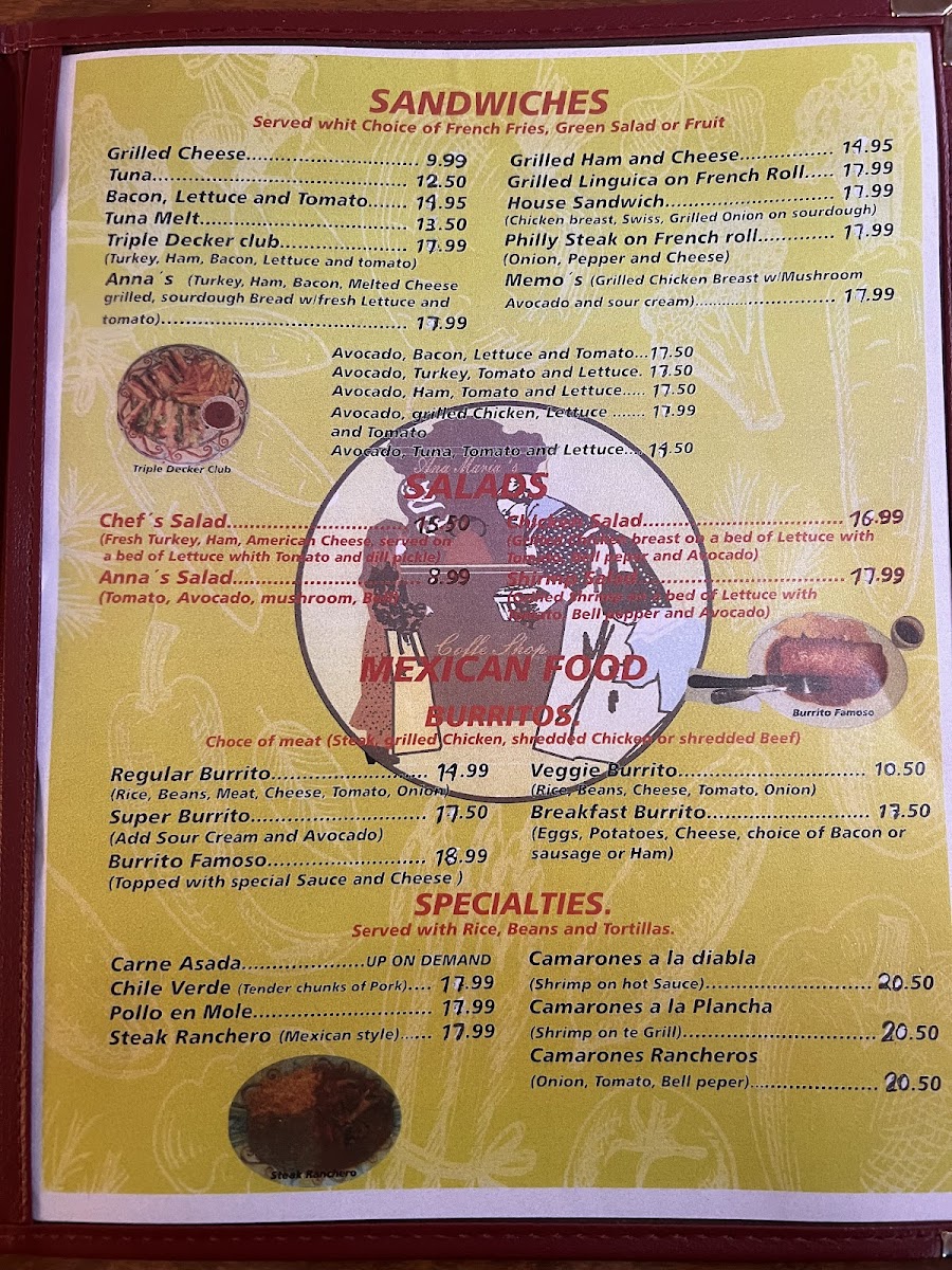 Menu Anna's Coffee Shop-2